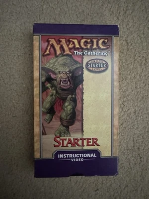 Magic The Gathering Starter VHS Instructional Video 1999 Wizards of the Coast - Image 1 of 4