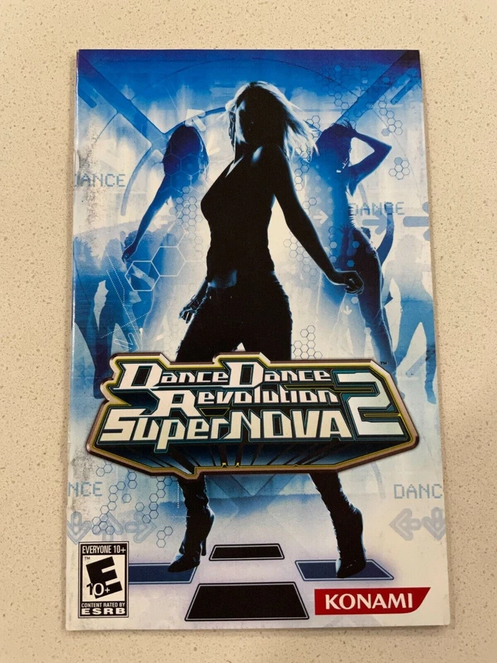 DANCE DANCE REVOLUTION SUPERNOVA 2 - PLAYSTATION 2 PS2 - INSTRUCTION MANUAL ONLY - Image 1 of 1