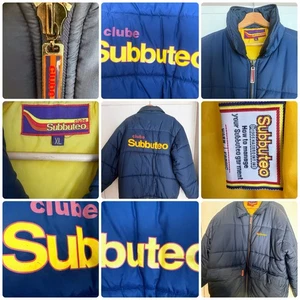 Chaqueta Abrigo Club Subbuteo Solo Miembros Vintage Retro XL Xtra Grande Años 80 90 Clube - Imagen 1 de 20