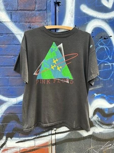 Vintage 1980s Pink Floyd World Tour Band Tee Size Large - Picture 1 of 5