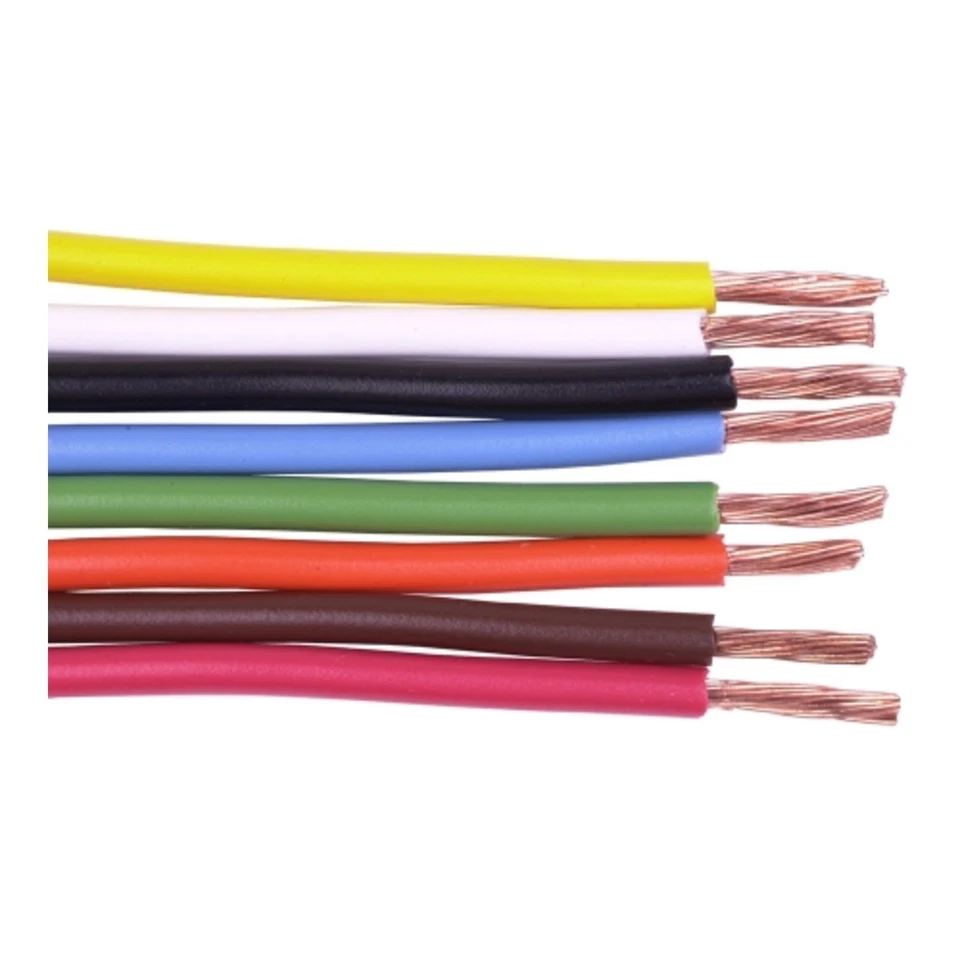 Consolidated Wire - 4028-4-500 - 14 gauge 1 conductor YELLOW Hook Up Wire, 500ft - Image 1 of 1