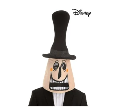 Mayor Reversible Mask - Nightmare Before Christmas - Costume Accessory - Image 1 of 3