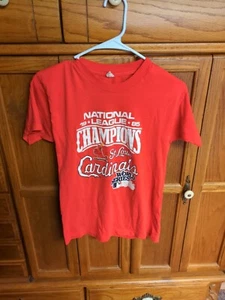 1985 National League Champions St Louis Cardinals Medium 38-40 T Shirt - Picture 1 of 2