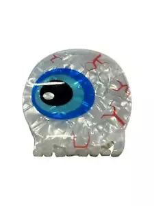 EYEBALL ACETATE CLAW CLIP - Picture 1 of 8