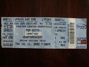 Tom Petty & the Heartbreakers / Brian Setzer Konzert Ticket Tweeter Ctr 2002 - Bild 1 von 2