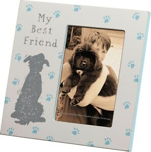 Primitives by Kathy My Best Friend Plaque Fame Dog Furbaby Table Top Frame