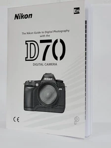 Nikon D70 DSLR Camera Instruction Owners Manual Book NEW - Picture 1 of 1