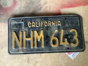 (- 1963 - Kalifornien - Nummernschild 1 Paar - Bild 1 von 2