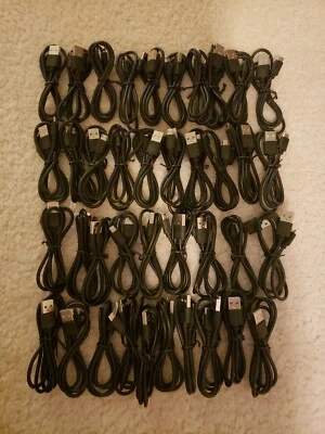 40x 2.5FT USB 2.0 A Male to Micro B Male  Charging Cable Cord - Image 1 of 2