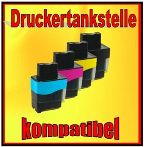 4 Cartridges for Brother LC-900 MFC 3342 420 422 425 5440 5840 610 615 620 640 - Zdjęcie 1 z 2
