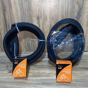 Pneumatici bici 20x2.0 52-406 ETRTO e tubi 20x1.75/2.125 AV32mm valvola Schrader - Foto 1 di 6