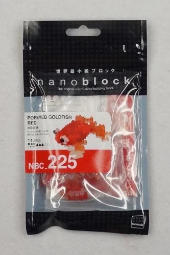 Kit de construcción NanoBlock Popeyed Goldfish rojo 110 piezas NBC.225 s3 en stock Foto 1 de 1