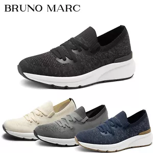 Bruno Marc Men's Casual Sneakers Slip On Breathable Lightweight Walking Shoes - Picture 1 of 32