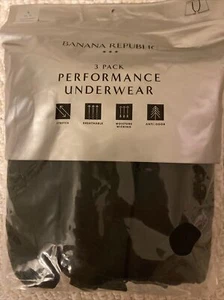 *NWT 3 Mens Banana Republic PERFORMANCE Boxer Underwear* Medium - Picture 1 of 3