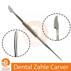 Zahle Tallador Cera y Modelado Talla Mezcla Espátula Laboratorio Dental Técnico Herramientas - Imagen 1 de 2