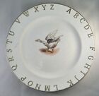Antique ELPCO China Made in USA Child Baby Plate Alphabet Nursery Goose 8"