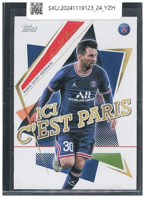 2021 Topps Topps Lionel Messi Paris Saint-Germain #42 - Image 1 of 2
