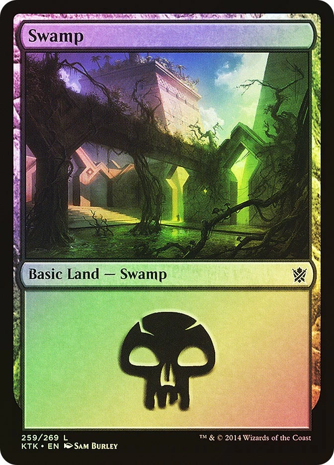 MTG FOIL Swamp (#259) - Khans of Tarkir #259 - Image 1 of 1
