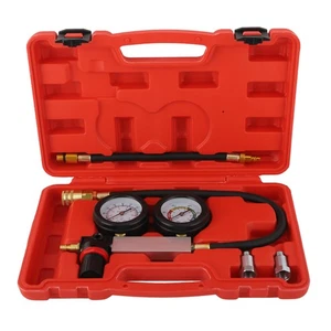 Car Cylinder Leak-Down Tester Leakage Petrol Engine Compression Detector Kit - Picture 1 of 13