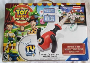 Disney Toy Story Mania Point 'n Shoot Video Game Jakks Pacific VINTAGE NEW - Picture 1 of 9
