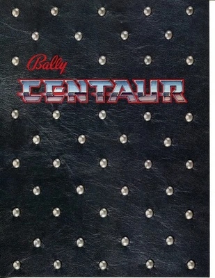 Centaur Bally Pinball Flyer / Brochure / Ad - Mint - Image 1 of 3