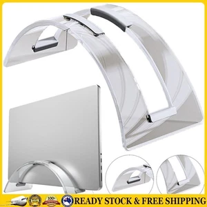 DE Desktop-Notebook-Halter, vertikaler Laptop-Halter aus Acryl, rutschfest, für - Afbeelding 1 van 11