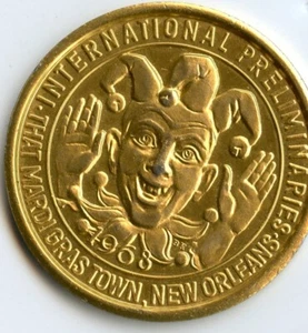 Mardi Gras Doubloon: Barbershoppers - Picture 1 of 2