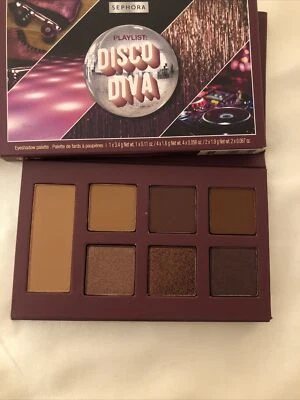 Sephora Playlist: Disco Diva 7 Pan Eyeshadow Palette 13.6g NIB - Image 1 of 4