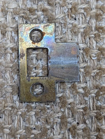 Antique Brass Strike Plate For Mortise Lock Cover