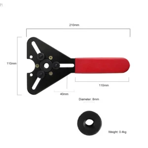 A/c Compressor Clutch Remover Hand Tools Hub Puller Air-conditioning Repair Tool - Picture 1 of 6