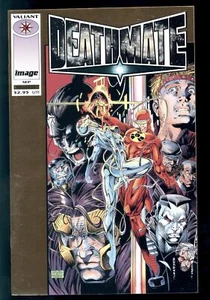 Deathmate Prologue 1 NM- Gold Variant Image Valiant Comics 1993 - Picture 1 of 2