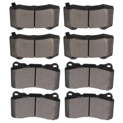 Front Rear Brake Pads For Cadillac CTS 2004-2007 Hyundai Genesis Coupe 2010-2015 - Изображение 1 из 4