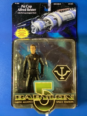 BABYLON 5 PSI COP ALFRED BESTER Action FIGURE 1999 N2 TOYS 6" SERIES 4 S158 Cover