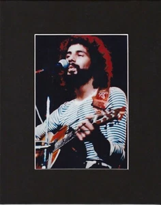 CAT STEVENS  8 by 10 MATTED REPRINT PHOTO & AUTOGRAPH   ( PHOTO IS 5 X 7) - Picture 1 of 1