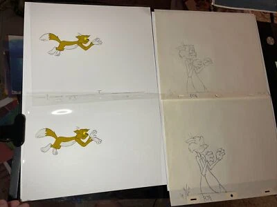 FRAIDY CAT Animación Celular Filmación Años 80’s 70’s Vintage Dibujos Animados Arte Tv Show I15 Foto 1 de 4