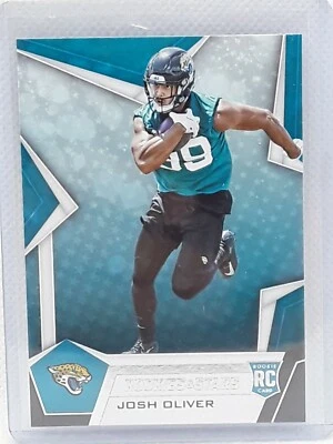 Josh Oliver 2019 Panini Rookies & Stars Football - RC #186 Jacksonville Jaguars - Image 1 of 2