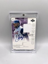 Mo Vaughn 2000 Upper Deck Pros & Prospects Game Worn Jersey Auto W/ Mag