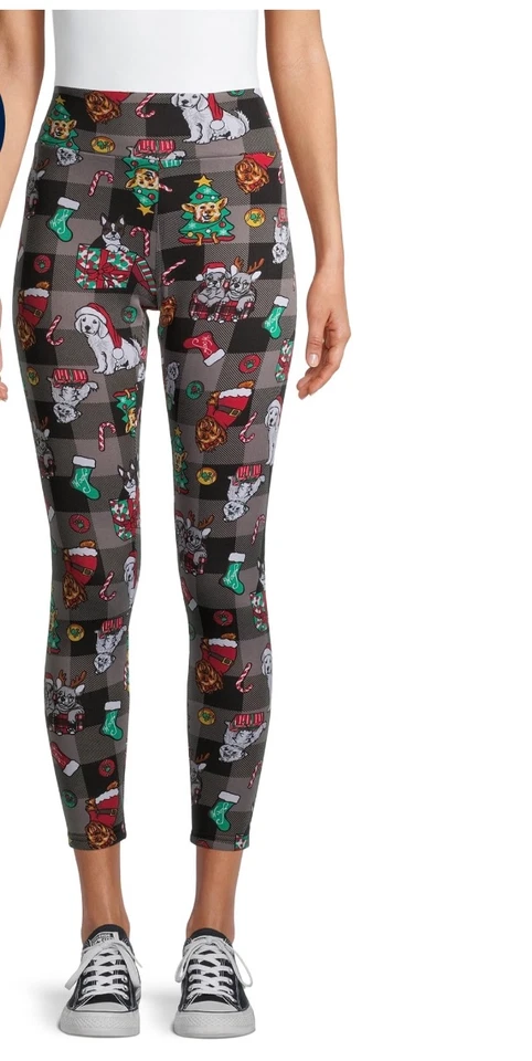 Leggings No Boundaries Cintura Alta Juniors Forrados Perro Vacaciones - Talla XL 15-17 -NUEVOS CON ETIQUETAS Foto 1 de 1