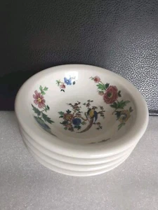 4 Syrakus China Paradiesvogel Beerenschalen 4,75" Soßenschüssel Chinoiserie - Bild 1 von 10