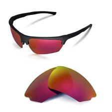 Walleva Fire Red Polarized Replacement Lenses For Rudy Project Noyz Sunglasses
