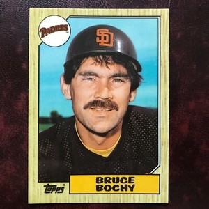 1987 Topps TIFFANY Set BRUCE BOCHY #428 SAN DIEGO PADRES ** MINT ** HIGH GRADE *