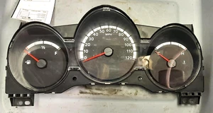 DODGE GRAND CARAVAN OEM Speedometer Instrument Cluster white number 3 pod  - Picture 1 of 3