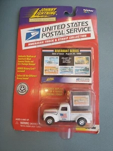 JOHNNY LIGHTNING POSTAL SERVICE USPS 1929 Ford Model A WHITE Riverboat - G4 - Picture 1 of 2