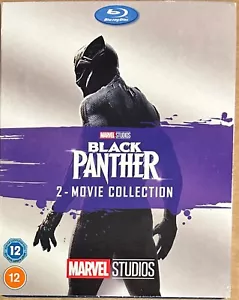 Marvel - Black Panther: 2 Movie Collection (Blu-ray) New Sealed - Picture 1 of 2