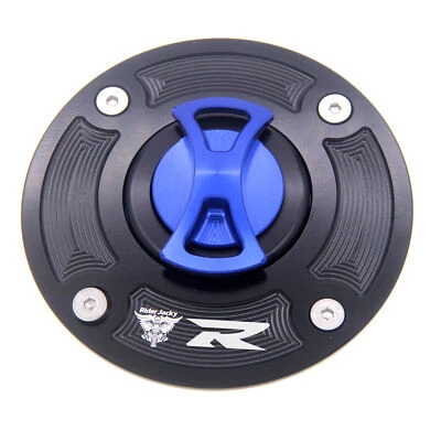 Keyless Motorcycle Gas Fuel Tank Cap Cover For Suzuki GSXR 1000 2001-2002 - Image 1 of 4