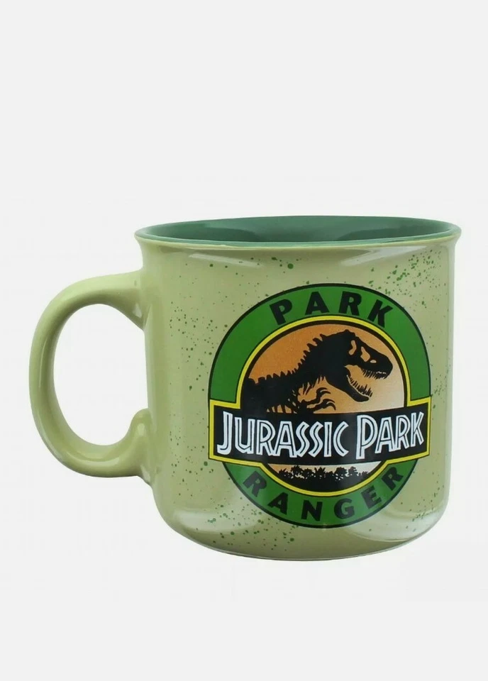 Jurassic Park Ranger Ceramic Camper 20 Ounce Mug