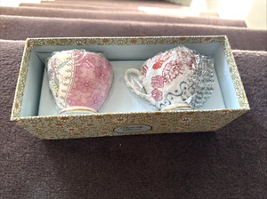 New in Box - Wedgwood Butterfly Bloom Cream And Sugar - Picture 1 of 3