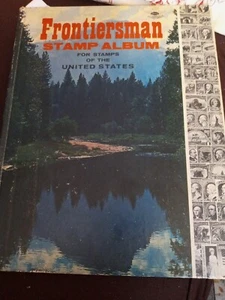 USA gebrauchtes leeres Frontierman Album. - Bild 1 von 5