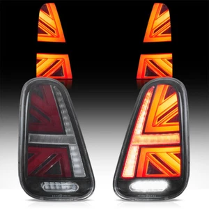 Luces traseras Clear VLAND LED para 2001-06 Mini Cooper R50 R52 R53 Sequential - Imagen 1 de 12