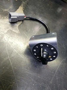 spec2d Haltech 12 Point Rotary Switch Trim Bracket Single Boost Turbo Drag 2Step - Picture 1 of 3